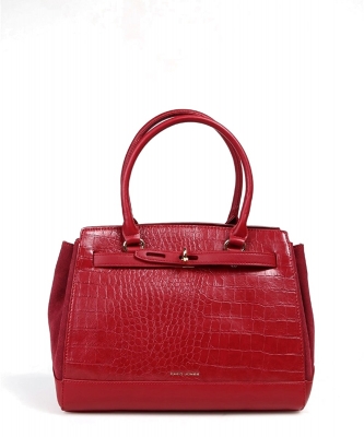 David Jones Womens Crossbody 6859-2 BURGUNDY